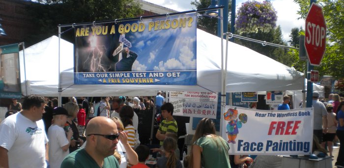 Evangelism - booth banners